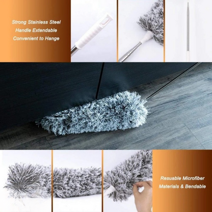 Microfiber Duster with Extension Pole