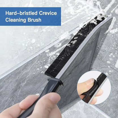 Set of 2 Gap Cleaning Brushes – Hard Bristle Crevice & Grout Brush
