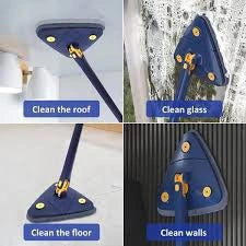 360 Rotatable Adjustable Triangle Cleaning Mop With Twist Squeeze