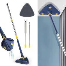 360 Rotatable Adjustable Triangle Cleaning Mop With Twist Squeeze