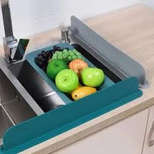 Silicone Sink Water Splash Guard With Suction for Kitchen & Bathroom Faucets